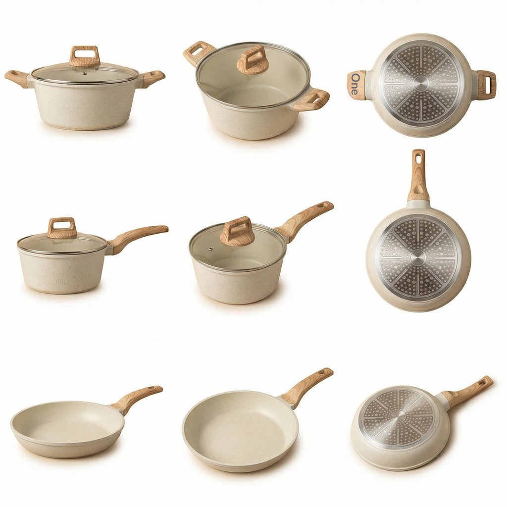 Antihaft-Bratpfannen-Set aus Maifanit