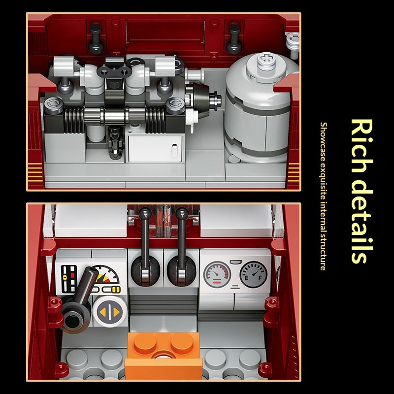Retro E-Lok Modell Bausatz für Kinder