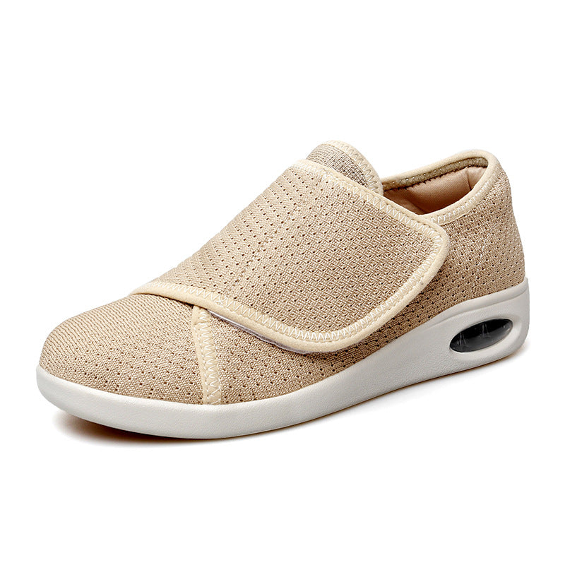 Atmungsaktive Mesh-Sneaker mit Klettverschluss