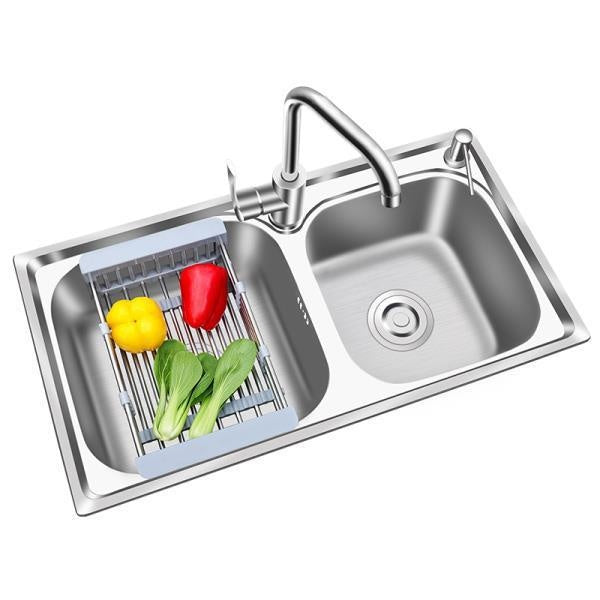 Grosses Einzelbecken für die Küche
