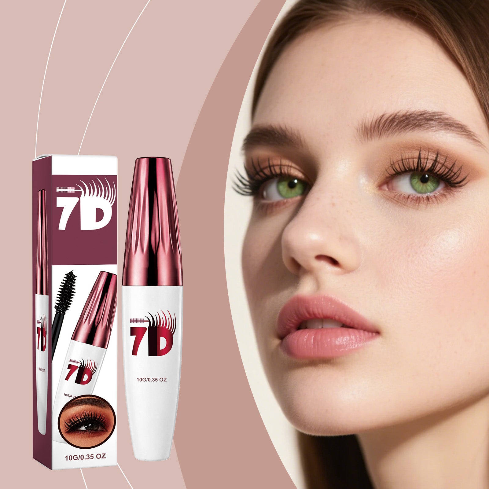 Volumen & Schwung Mascara Schwarz – Ansicht 6