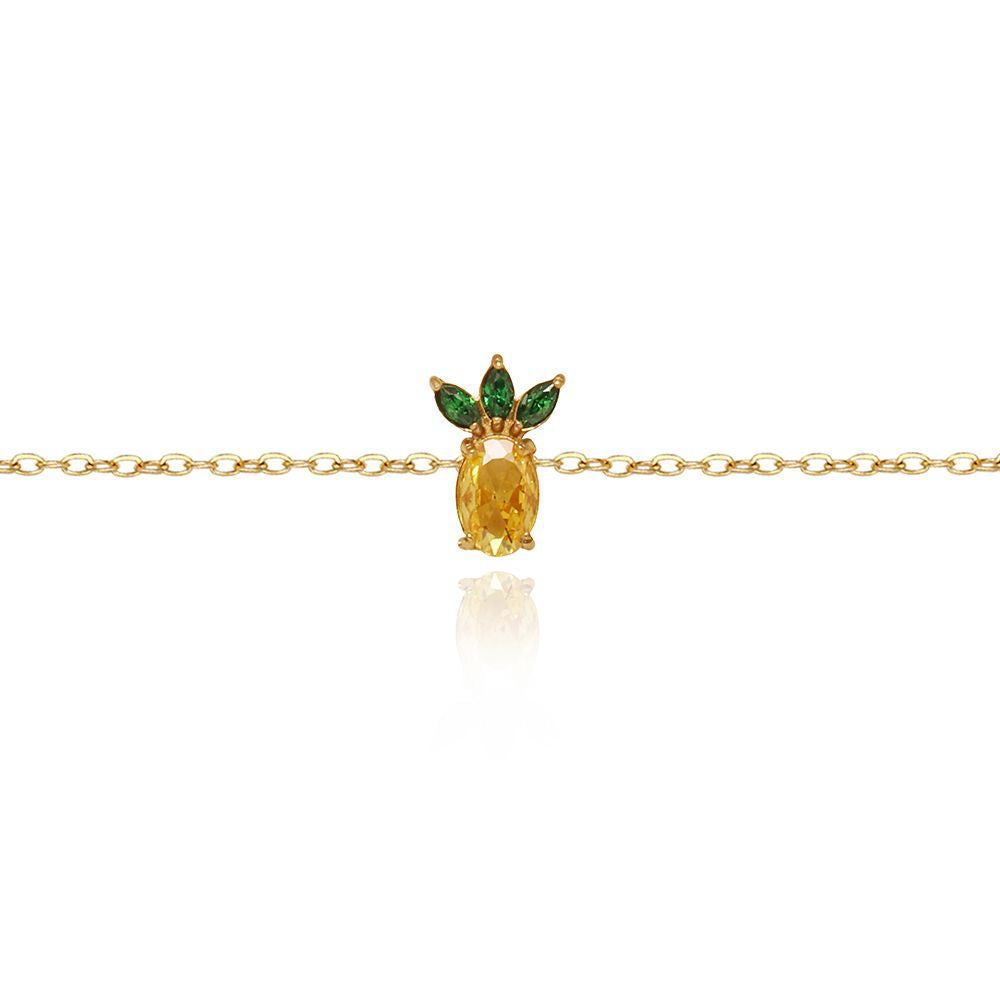 Armband mit Ananas- und Erdbeer-Motiv – Bild 6 | LuxeStyle
