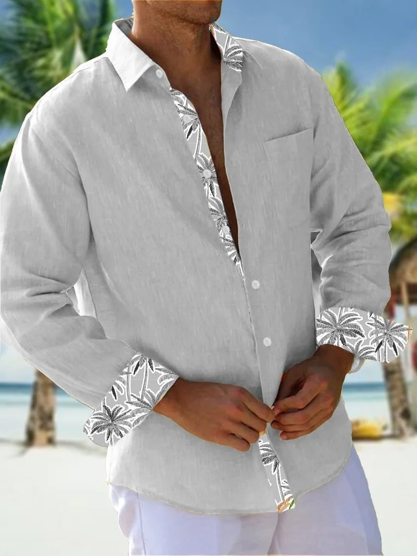 Lässiges Langarm-Shirt für Herren – Bild 6 | LuxeStyle