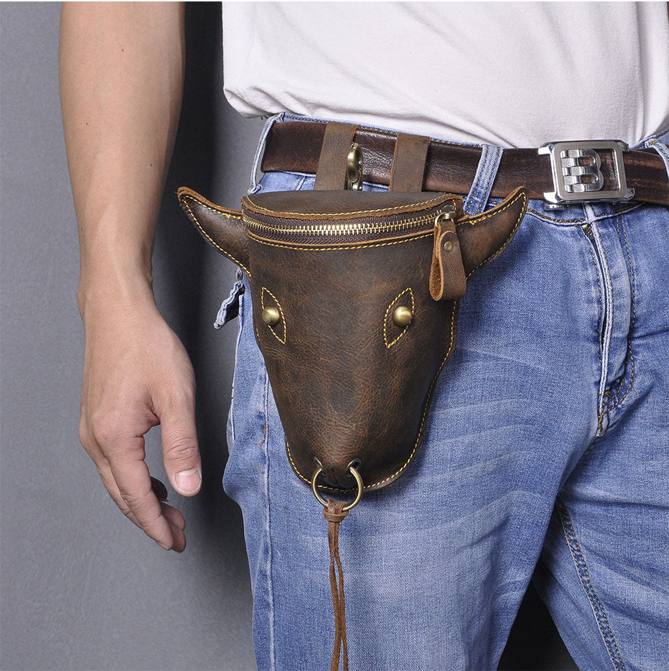 Herren Gürtel mit Tasche