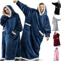XXL Hoodie-Decke mit Taschen für Sie & Ihn