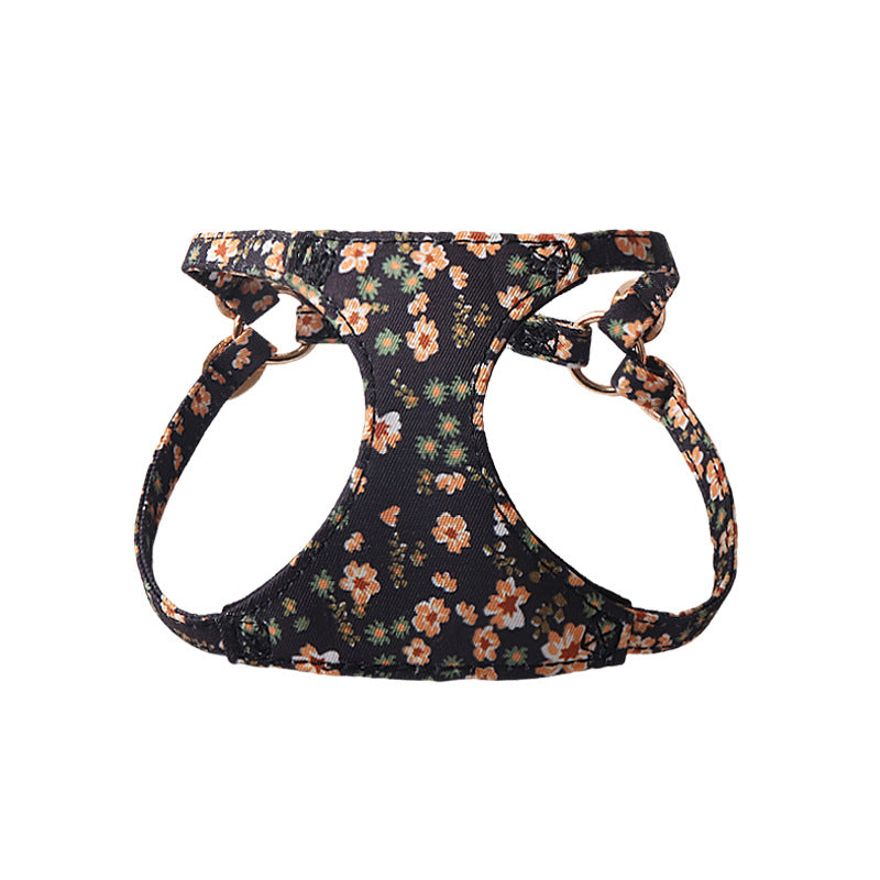 Blumen-Geschirrset mit Leine für Haustiere – Bild 7 | LuxeStyle