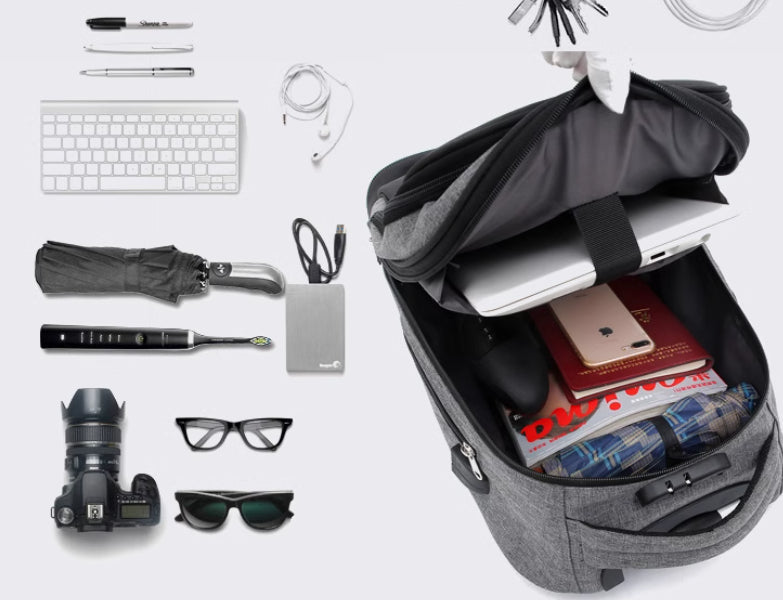 Trolley Rucksack für Schüler, gross