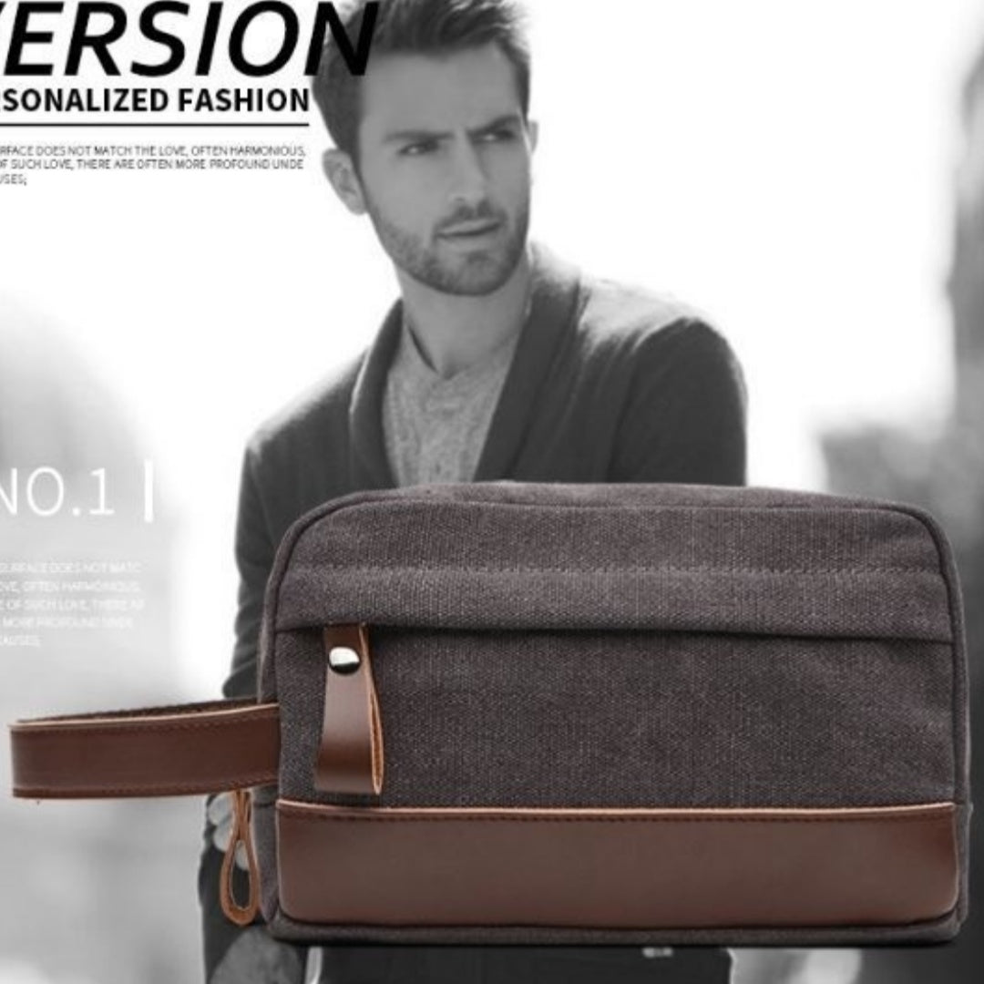 Retro Canvas Portemonnaie und Necessaire