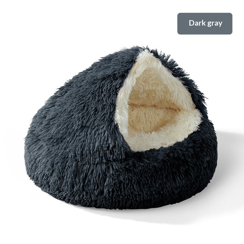 Kuscheliges Katzenbett «Shell Nest» – Bild 4 | LuxeStyle