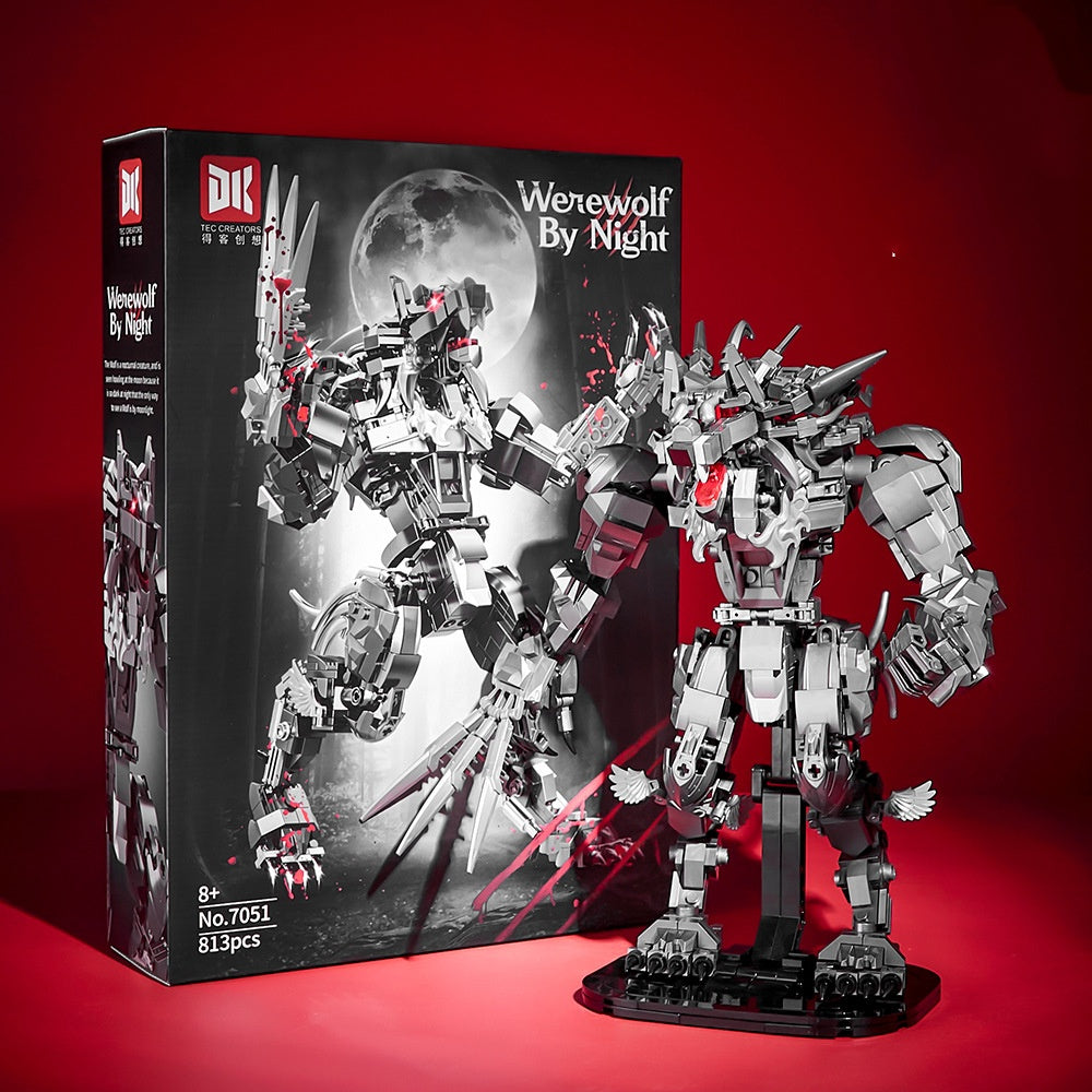 Dark Werewolf Baustein-Modell (813 Teile)
