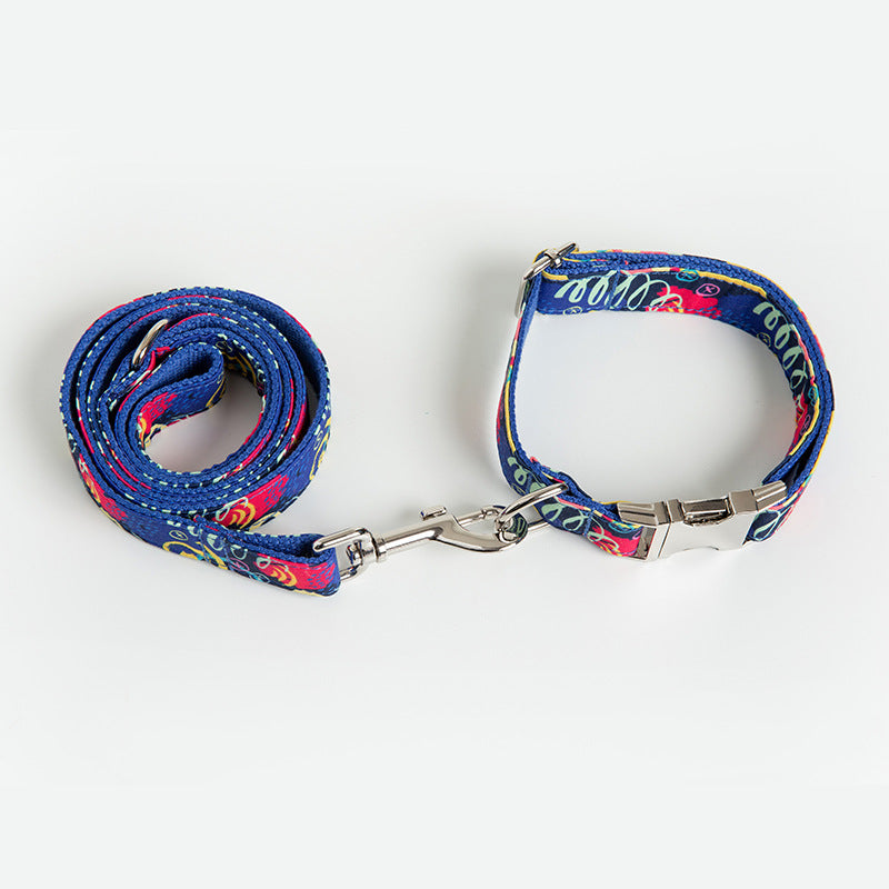 Halsband- und Leinen-Set Graffiti – Bild 2 | LuxeStyle