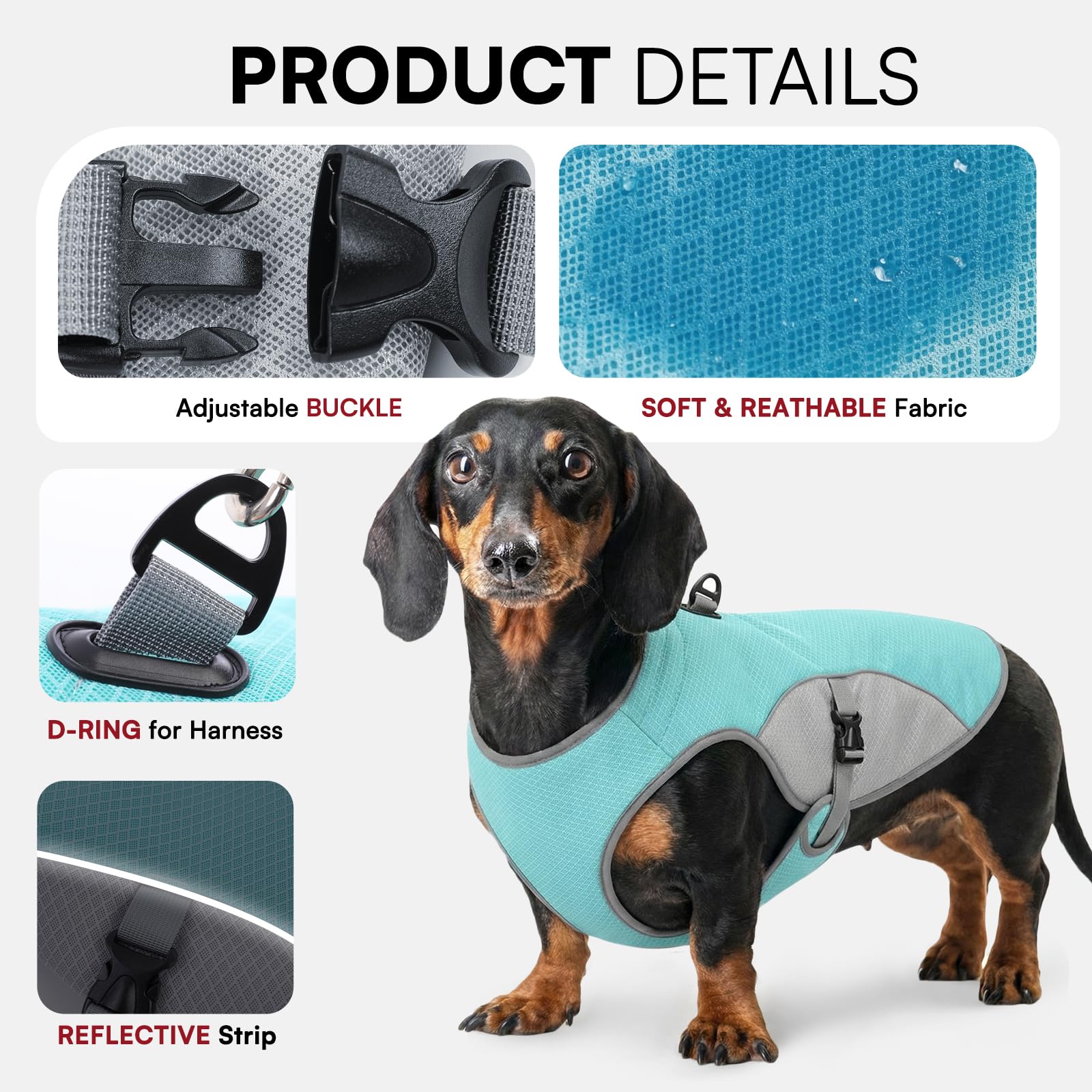 Kühljacke für Hunde