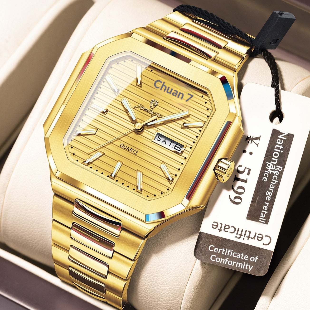 Dünnes Wasserdichtes Herrenarmband