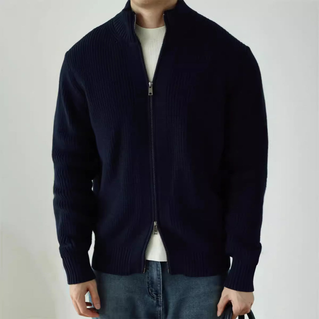 Herren Heavyweight Doppel-Zip Jacke