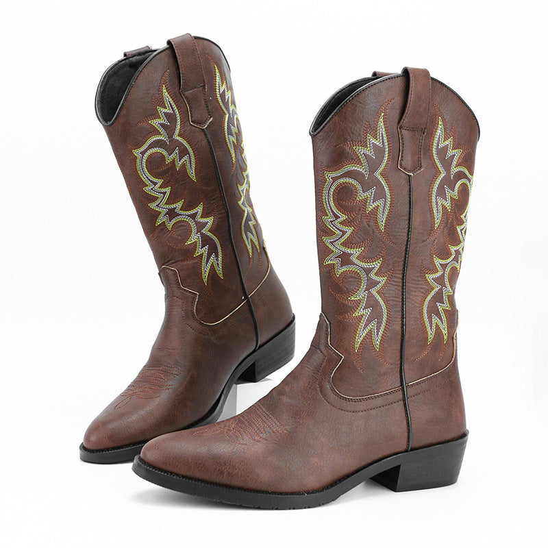 Retro High Leg Boots für Herren
