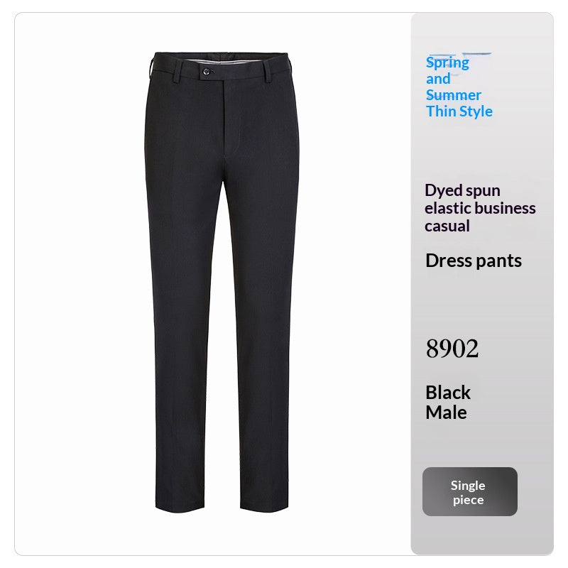 Elegante High-Waist Stoffhose