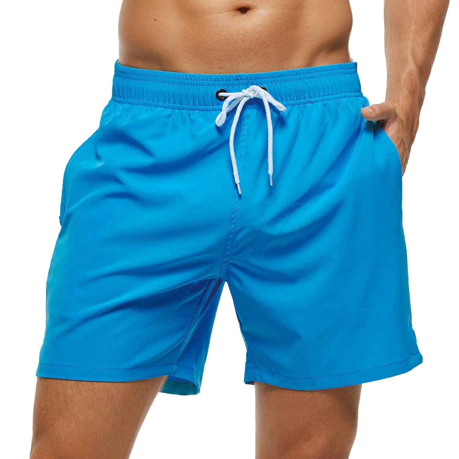 Herren Beach-Shorts Coral