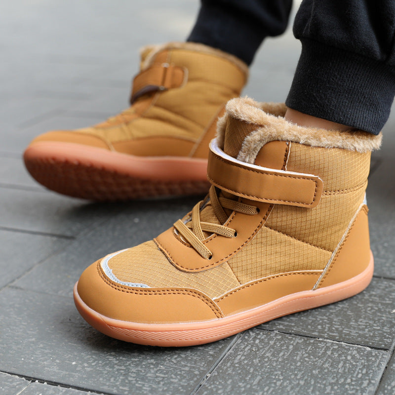 Warme Velcro-Kinderschuhe