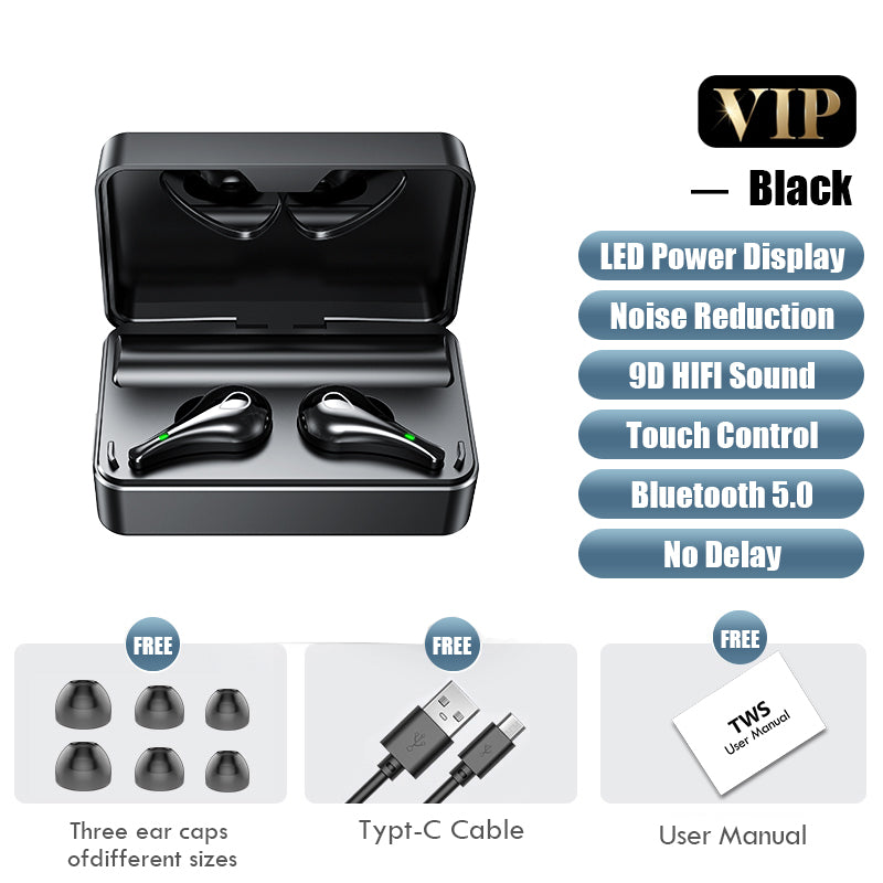 Kabelloser Bluetooth-Headset mit Störschutz