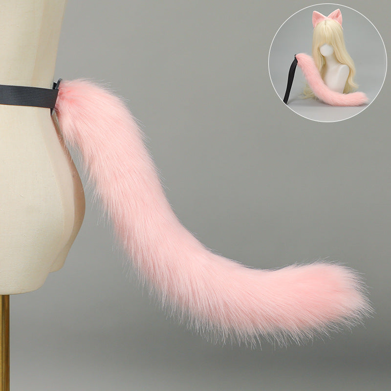 DIY Katzenohren-Haarreif und Katzenschwanz-Set