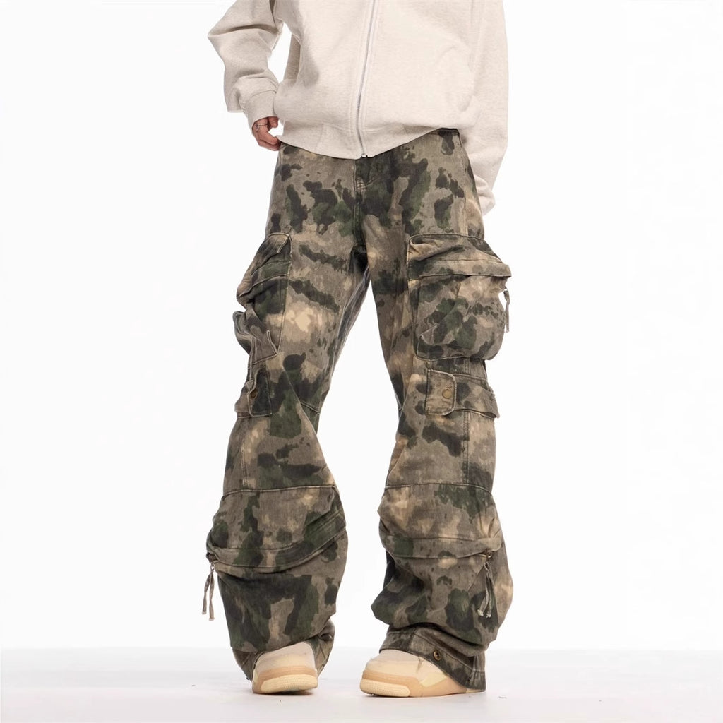 Camo-Hosen, robust, lose Passform