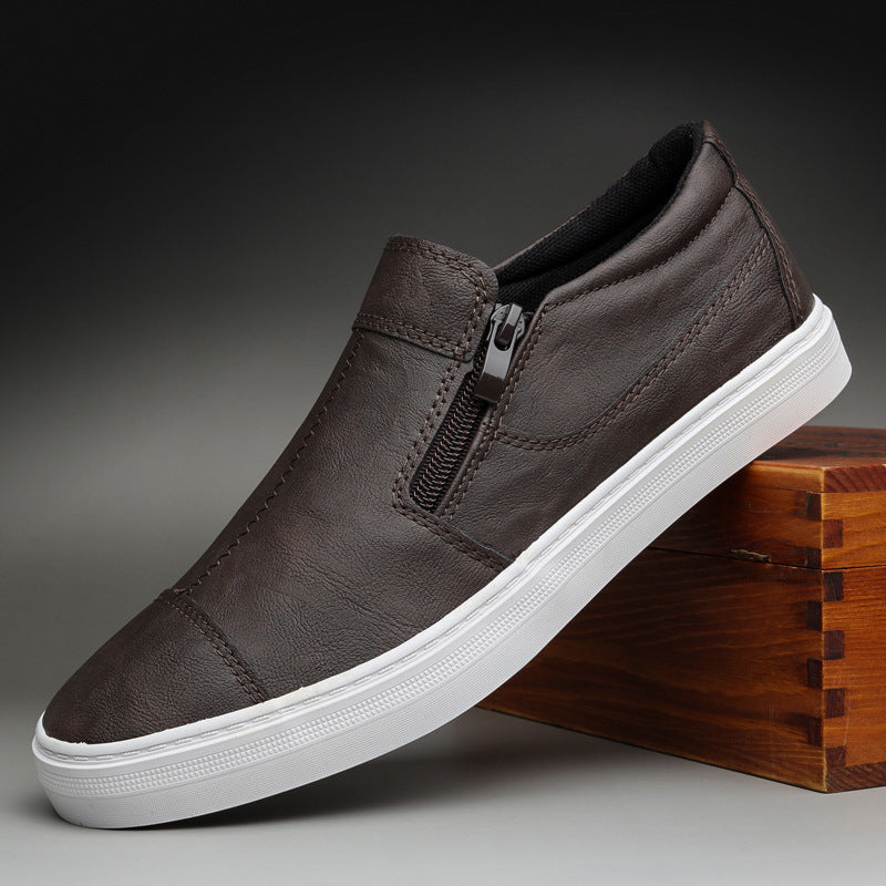 Herren-Slipper aus Kunstleder – Bild 7 | LuxeStyle