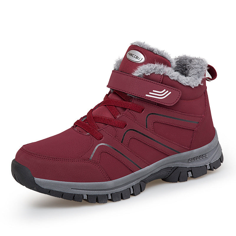 Wasserdichte Leder-Gehschuhe für Senioren