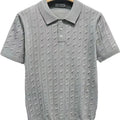 Herren Sommer Streifen Kurzarm Polo-Shirt – Bild 1 | LuxeStyle