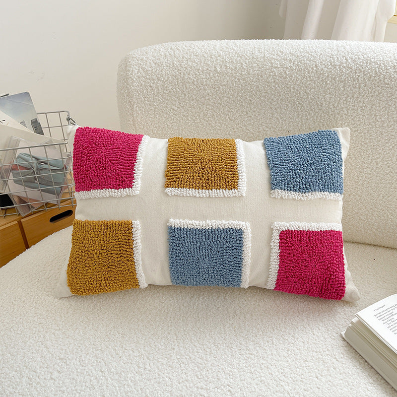 Modernes besticktes Kissen- oder Handtuchbezug – Bild 4 | LuxeStyle
