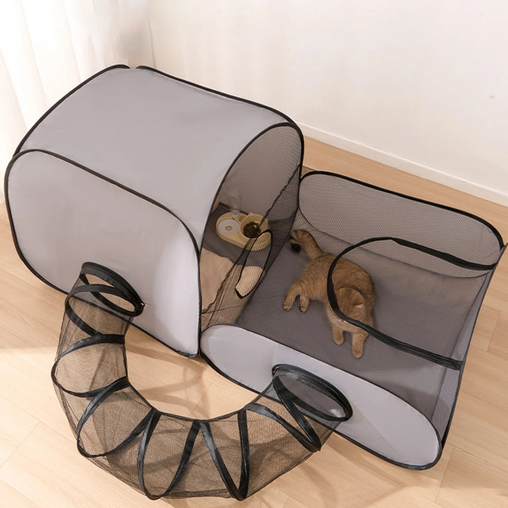 Graues Katzen-Nest – atmungsaktiv & wasserdicht – Bild 6 | LuxeStyle