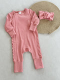 Baby Langarm-Jumpsuit für Frühling und Herbst – Bild 10 | LuxeStyle