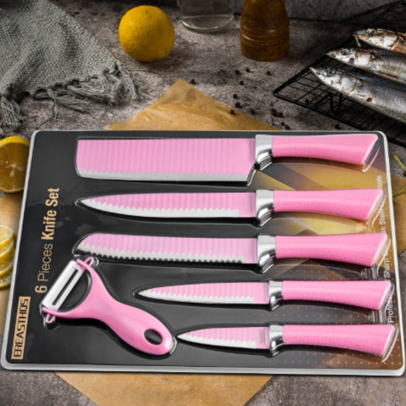 Messer- und Scheren-Set aus Edelstahl