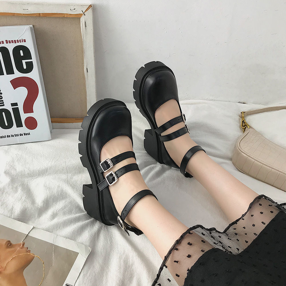 Retro Mary Jane Schuhe für Damen | LuxeStyle