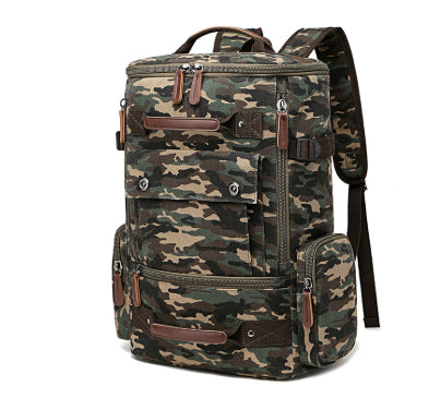 Canvas Rucksack für Herren – Bild 7 | LuxeStyle