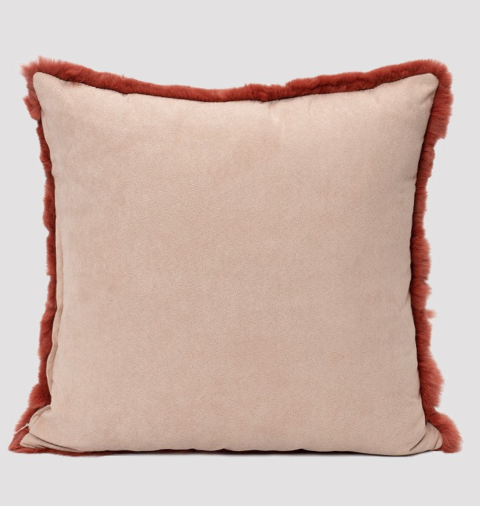 Rostrotes Kristall-Kissen – Bild 5 | LuxeStyle