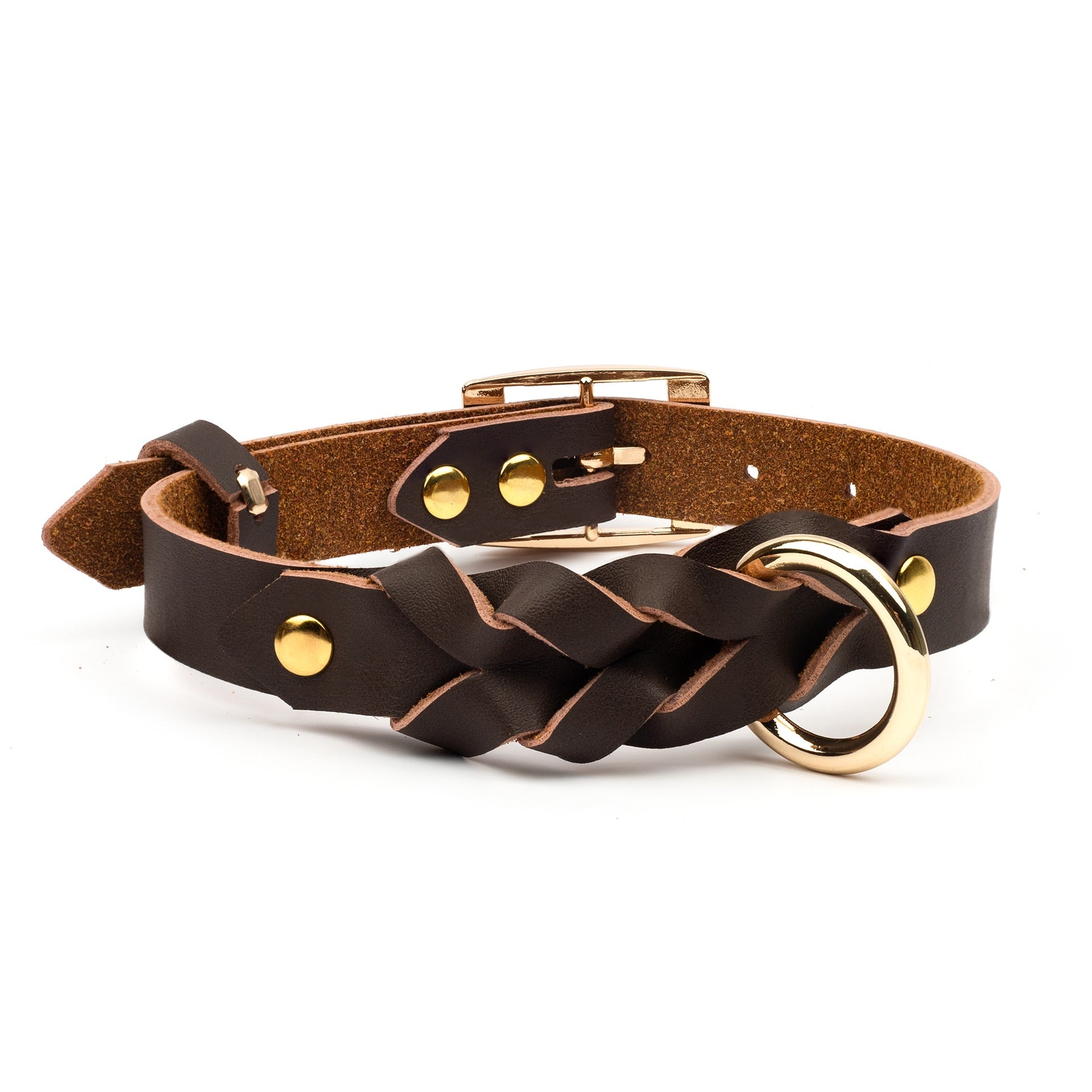 PU-Leder Halsband für Hunde