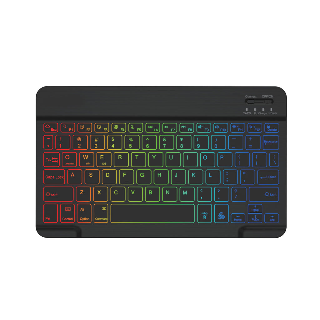 Bluetooth-Tastatur für Tablet 10" mit Hintergrundbeleuchtung | LuxeStyle