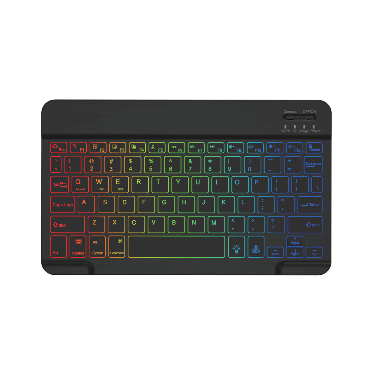 Bluetooth-Tastatur für Tablet 10" mit Hintergrundbeleuchtung | LuxeStyle