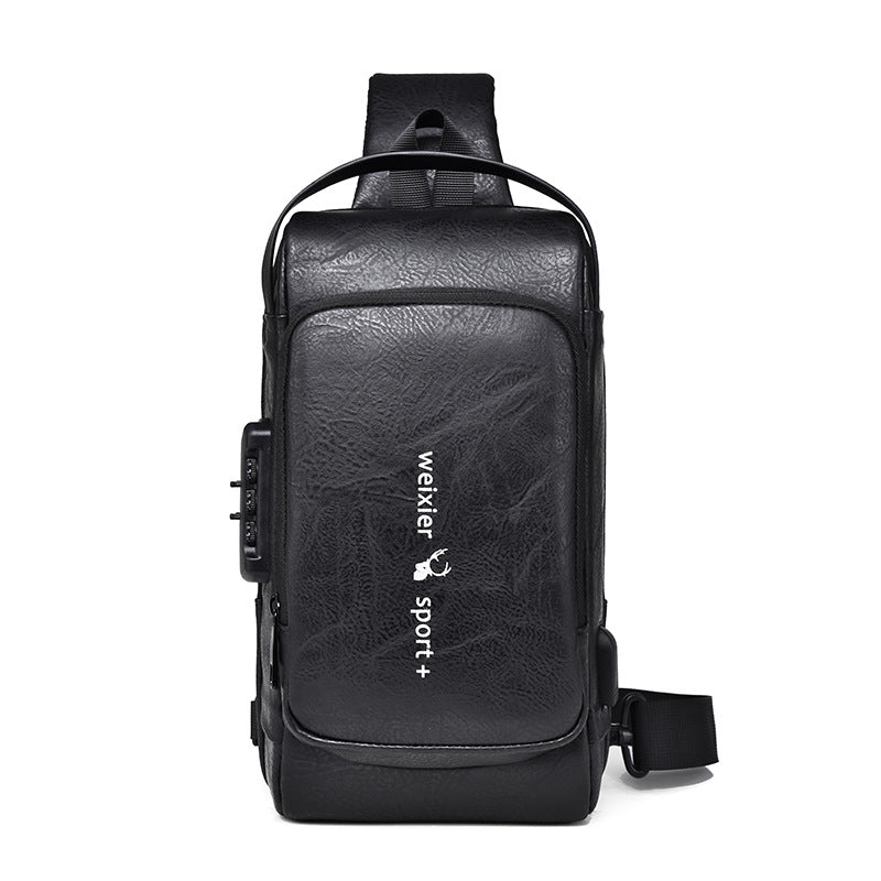 Retro Casual Schultertasche für Herren – Bild 3 | LuxeStyle