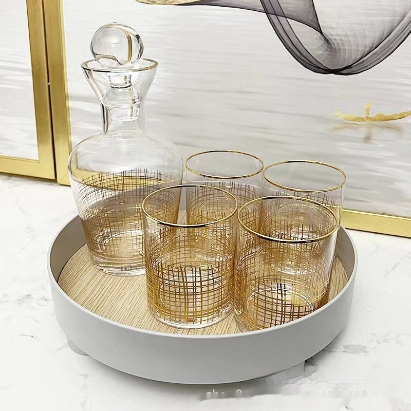 Bar-Set mit Golddraht-Glas – Bild 5 | LuxeStyle