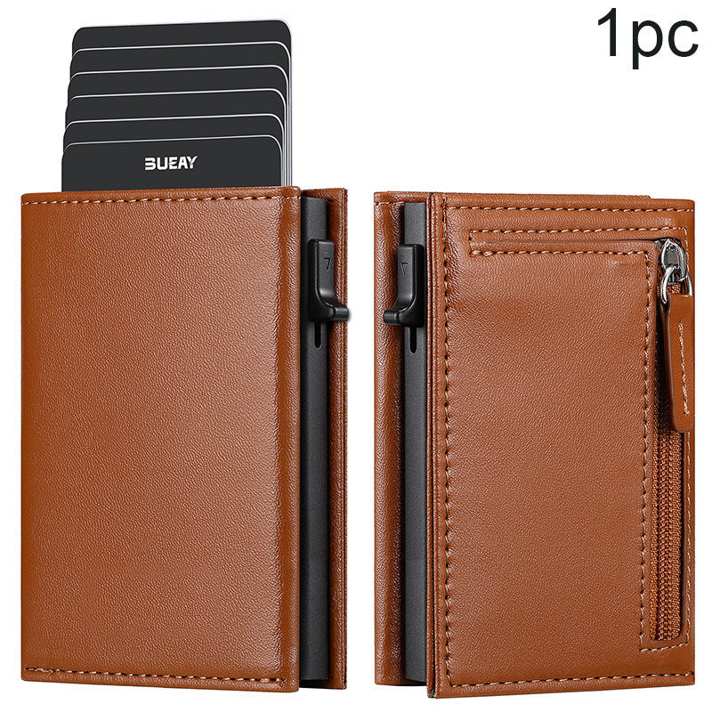 Echtes Rinderleder Kartenhalter – Bild 2 | LuxeStyle