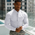 Langärmliges Sportshirt mit Standkragen – Bild 8 | LuxeStyle