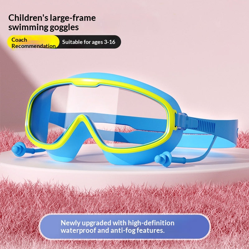 Kinder Schwimmbrille wasserdicht, HD & Antifog