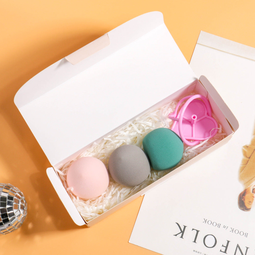 3er Beauty Egg Set mit Ständer | LuxeStyle