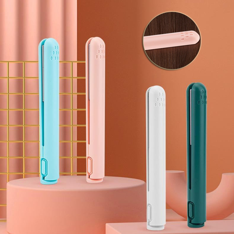Kabelloser 2-in-1 USB Haarglätter & Lockenstab – Bild 2 | LuxeStyle