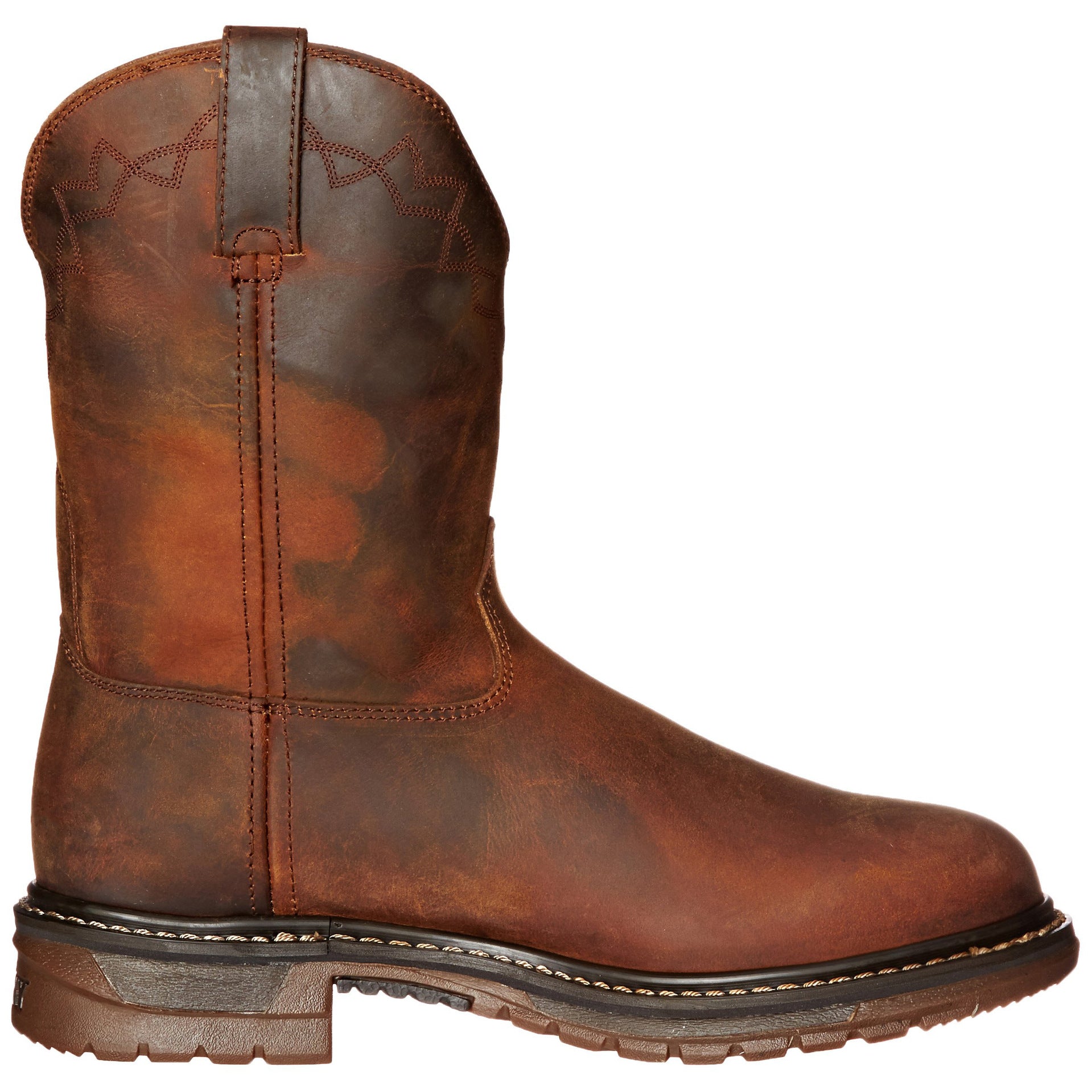 Herren Motorradstiefel mit Rundspitze