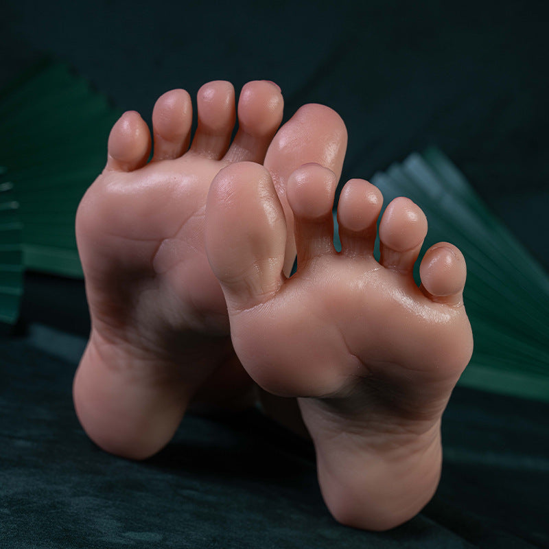 Silikon Fussmodell für Nageldesign