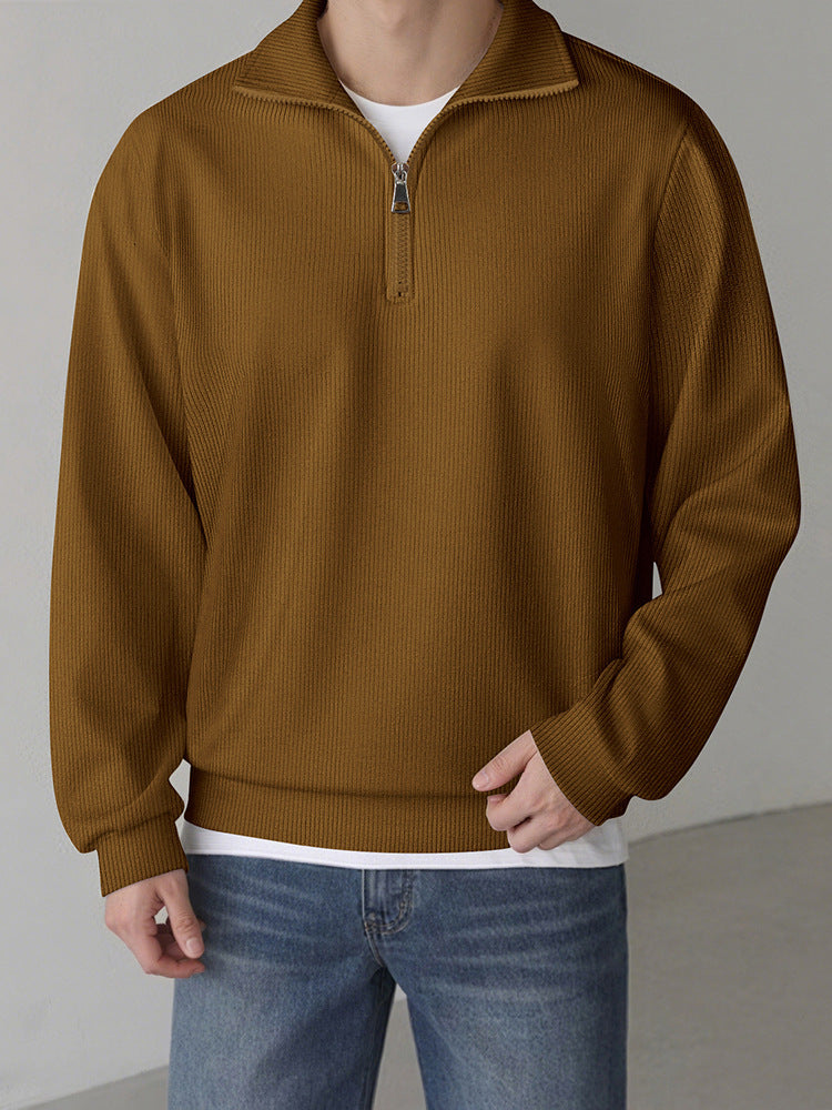 Herren-Relax-Schulterfreier Langarm-Jacke