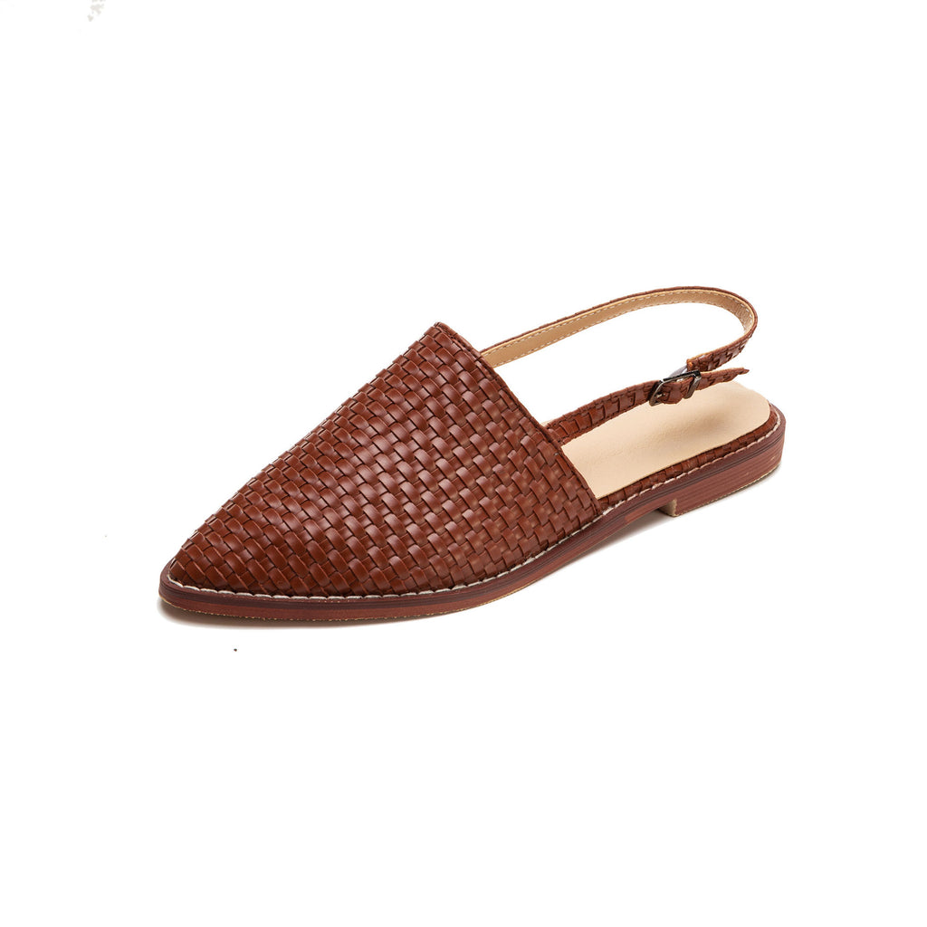 Geflochtene Sandalen für Damen