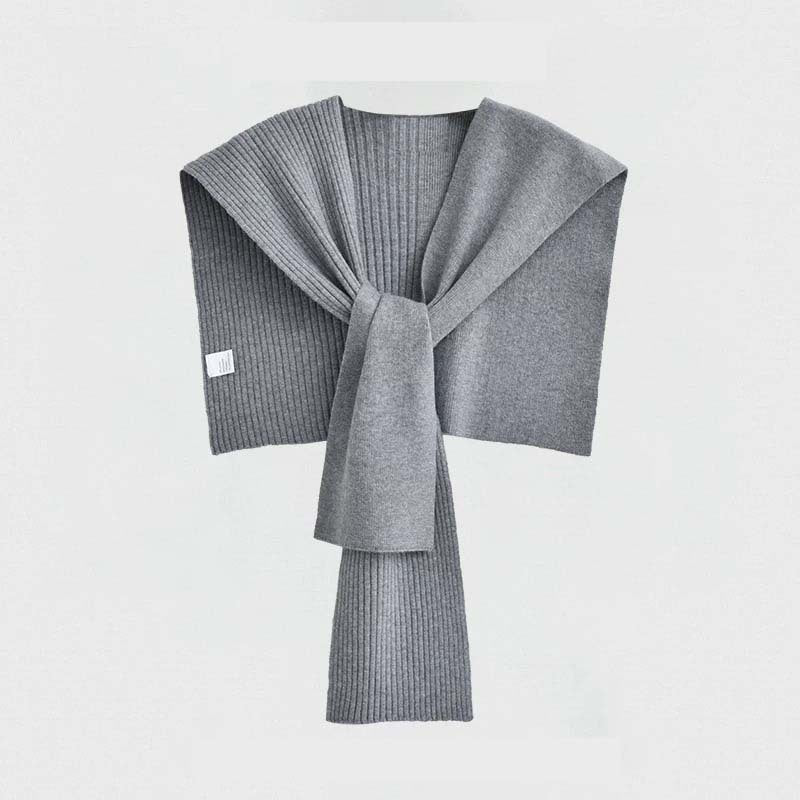 Schwarzer Wollschal für Winter – Bild 5 | LuxeStyle